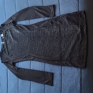 H&M BODY CON SNAKE SKIN DRESS SIZE 2